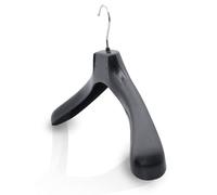 Kiroplast Jacket Hangers Clothes Hanger Outerwear Coats Wide Shoulder Plastic Non-Slip Crutches Extra Large Men Women (45cm)