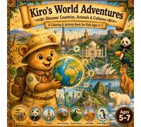 Kiro's World Adventures: Discover & Activity Book for Kids Ages 5 - 7