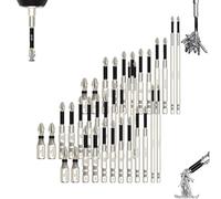 Kirposh Termaineer High-Magnetic Screwdriver Drill Bit Set, Terminator Drill Bit Set, Magnetic Screwdriver Bit Set,9 PCS Magnetic with Anti-Slip Design, Anti-Slip(3pcs)