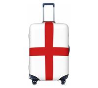 Kirrowe England Flag Luggage Cover Suitcase Protector Anti-Scratch Luggage Cover Fits 18-32inch Luggage, Black, XL