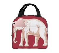 KIRROWE Siamese sovereignty flag Lunch Bag for Women & Men, Durable Oxford Fabric & Thick Foil, Perfect for Workand Outdoor Activities