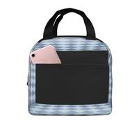 KIRROWE three-dimensional space Lunch Bag for Women & Men, Durable Oxford Fabric & Thick Foil, Perfect for Workand Outdoor Activities