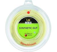 Kirschbaum Reel Synthetic Gut Tennis String, Natural, 1.30mm/16-Gauge