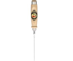 Kirschen 1001002 Firmer Chisel with Horn Beam Handle, Beige/Silver, 2 mm