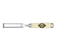 Kirschen 1001003 Firmer Chisel with Horn Beam Handle, Beige/Silver, 3 mm