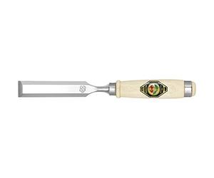 Kirschen 1001003 Firmer Chisel with Horn Beam Handle, Beige/Silver, 3 mm