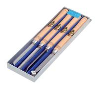 Kirschen 1694000 Turning Tool Set with Long Wooden Handle - Multi-Colour