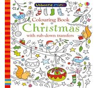 Kirsteen Robson Colouring Book Christmas with rub-down transfers Book Kirsteen Robson Multicolor