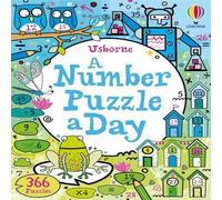 Kirsteen Robson Number Puzzle a Day Paperback Book Kirsteen Robson Multicolor