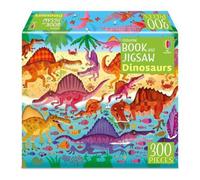 Kirsteen Robson Usborne Book & Jigsaw Dinosaurs Paperback Kirsteen Robson Multicolor
