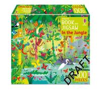 Kirsteen Robson Usborne Book & Jigsaw In the Jungle Paperback Kirsteen Robson Multicolor