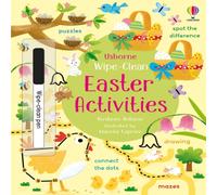 Kirsteen Robson Wipe-Clean Easter Activities Paperback Book Kirsteen Robson Multicolor