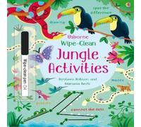 Kirsteen Robson Wipe-Clean Jungle Activities Paperback Book Kirsteen Robson Multicolor