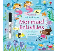 Kirsteen Robson Wipe-Clean Mermaid Activities Paperback Book Kirsteen Robson Multicolor