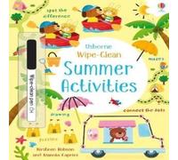 Kirsteen Robson Wipe-Clean Summer Activities Paperback Book Kirsteen Robson Multicolor
