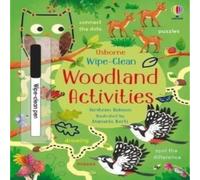 Kirsteen Robson Wipe-Clean Woodland Activities Paperback Book Kirsteen Robson Multicolor