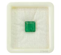 Kirti Sales A Quality Colombian Emerald Stone Original 6.25 Ratti/5.62 Carat Unheated Lab Certified Loose Precious Panna Gemstone, free size, Crystal, Emerald