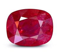 Kirti Sales - Burmese Ruby Stone Great Quality 5.25 Ratti Lab Certified Unheated Manikya Stone Loose Stone for Women Men Manak Certified Ruby Stone, Natural Lab Certified Ruby Stone Manak, Ruby