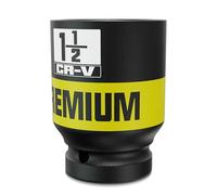 KIRXST 1-1/2 inch 3/4" Drive Impact Socket, SAE Axle Nut Sockets, Thicker Jumbo Sockets, 6 Point, Cr-V, Vehicle and Apparatus Maintenance