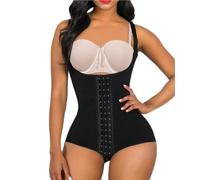 KIRYU BBL Stage 2 Fajas Colombianas Post Surgery Compression Garments for Women Shapewear For Women Tummy Control Body Shaper, Black, Medium