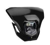 KIRYU Motorcycle Auxiliary For CRF125 250 450L 450RL CR XR Motorcycle Headlight HI/LO Beam DRL Light Dirt(Black)