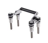 KIRYU Navigation Bracket For BMW For R1200RS For R1200R Handlebar Phone Holder Riser Base 50mm For F850GS For F750GS For F800GS F700GS All Years GPS Bracket Plate Moto Parts