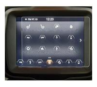 KIRYU Screen Protector For Jeep For Renegade For Uconnect 8.4 Inch 2018 2019 Navigation Tempered Glass Screen Protector Film Tempered Glass Protective Film