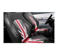 KIRYU Seat Covers kit For Jimny JB64 And JB74 Full Set Front Rear Car Seat Cover Cushion Customized Pad Interiors Accessories(Waist No Button,BLACK RED1_REAR)