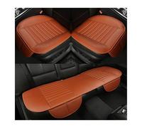 KIRYU Seat Covers kit For Mazda All For Mol For Cx-5 For Cx-3 Mx5 626 For Mazda 3 6 RX-7 RX-8 For MX-5 Car-Styling Universal Leather Seat Cushion Mat(Full set brown)