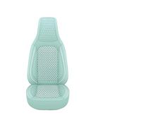 KIRYU Seat Covers kit For VW For T-Cross For POLO For LYNK&CO Cavalier High Back Car Seat Covers- Ice Silk Leather Mesh Design Universal Fit, Airbag Compatible(Light green 01)