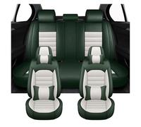 KIRYU Seat Covers kit Universal Auto Accessories Full Set Car Seat Covers For Kadjar For Fluence For Megane 2 4 For Captur Laguna 3 For Duster(Luxury-Black Green)