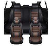 KIRYU Seat Covers kit Universal Auto Accessories Full Set Car Seat Covers For Kadjar For Fluence For Megane 2 4 For Captur Laguna 3 For Duster(Luxury-Black Coffee)