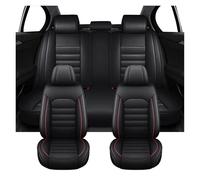 KIRYU Seat Covers kit Universal Auto Accessories Full Set Car Seat Covers For Kadjar For Fluence For Megane 2 4 For Captur Laguna 3 For Duster(Stanard-Black Red)