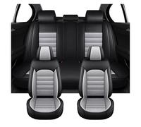 KIRYU Seat Covers kit Universal Auto Accessories Full Set Car Seat Covers For Kadjar For Fluence For Megane 2 4 For Captur Laguna 3 For Duster(Stanard-Black Grey)