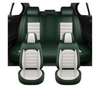 KIRYU Seat Covers kit Universal Auto Accessories Full Set Car Seat Covers For Kadjar For Fluence For Megane 2 4 For Captur Laguna 3 For Duster(Stanard-Black Green)