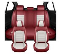 KIRYU Seat Covers kit Universal Auto Accessories Full Set Car Seat Covers For Kadjar For Fluence For Megane 2 4 For Captur Laguna 3 For Duster(Stanard-Red White)