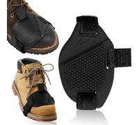 KIRZAX 1 x Motorcycle Shoe Protector, Non-Slip with Rubber Sole, Motorcycle Accessories, Gear Shifter Accessories, Durable Pluie Soleil Pratique et Facile à Utiliser, Shoe Protection Valid for Any
