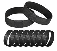 KIRZAX 10 Shoelaces Fixing Straps for Fixing Football Boot Shoelaces to Prevent Football Boots Loosening Triathlon Shoe Laces Fixer for Sports Shoes