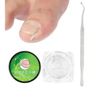 KIRZAX 50 Toenail Lifters and One Nail Clippers Kit for Correcting Endogenous Toenails, Toenail Straightening Strips and Toenail Lifters, Easy Tool Kit for Engenous Toenails