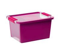 Kis Bi Box Purple 40L Plastic Stackable Storage Box & Integrated Lid