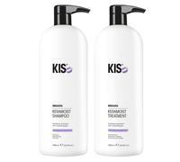 KIS KeraMoist Shampoo 1000ml and KeraMoist Treatment 1000ml Duo Supersize