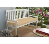KisaaLiving Two Seater Garden Bench Cushion: Red