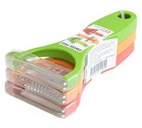 Kisag 0129.65KI Peeler Trio-Set, Stainless Steel