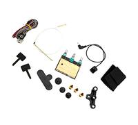 Kisangel 1 Set Adjustable Volume Tone Guitar Pickup Set for Ukulele and Violin Compatible with Various Instruments Great Replacement Parts for Music Lovers