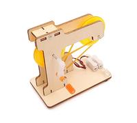Kisangel 1 Set DIY Hand Crank Electricity Generator Assembly Model Educational Stem for Fun Science Experiment Kit Enhances Developmental Skills and Creative Intelligence