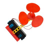 Kisangel 1 Set DIY Science Education Kit Hand Assembled Wind Generator Model for Boys and Age Electric Learning Kits for and Physics Experiments