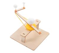 Kisangel 1 Set DIY Solar System Model Moon and Sun Educational Planetarium for School Teaching Prop to Enhance Astronomy Learning and Curiosity
