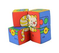Kisangel 1 Set Educational Animal Blocks Jigsaw Puzzle Learning for Develops Shapes Colors Recognition Supervised Play for Enhanced Imagination Patience