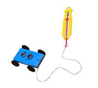Kisangel 1 Set Friction Wheel Educational for Science Experiments Hands Learning Equipment to Enhance Coordination and Physics Knowledge Fun DIY Assembly Random Color
