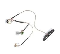 Kisangel 1 Set Guitar Pickup with Wiring Harness Durable Pickups for Easy Installation Electric and Jazz Guitars Replacement Parts for Beginners